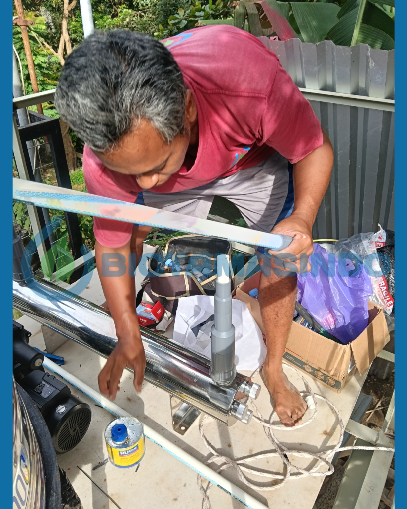 Pengolahan Air Untuk Sanitasi Alat Produksi Makanan