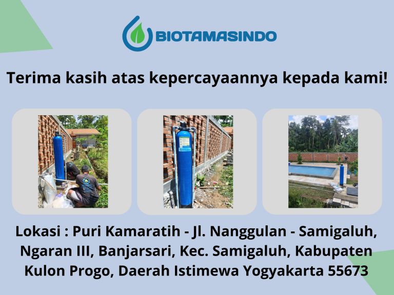 Filter Kolam Renang Villa Puri Kamaratih Kulon Progo