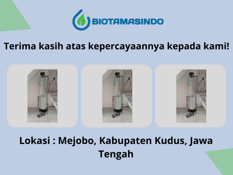 Filter Penjernih Air Kos kosan Mejobo Kudus