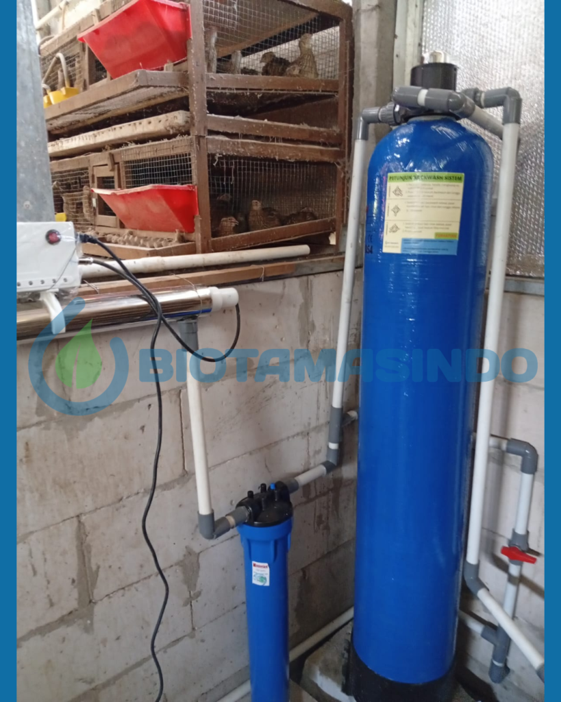 Filter Air Minum Peternakan - Burung Buyuh