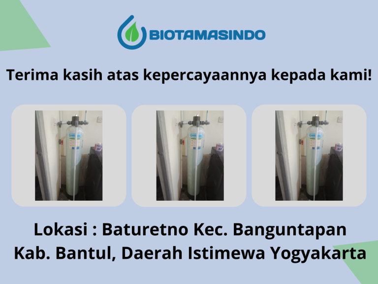Filter Air Sumur Rumah Tangga Baturetno Banguntapan