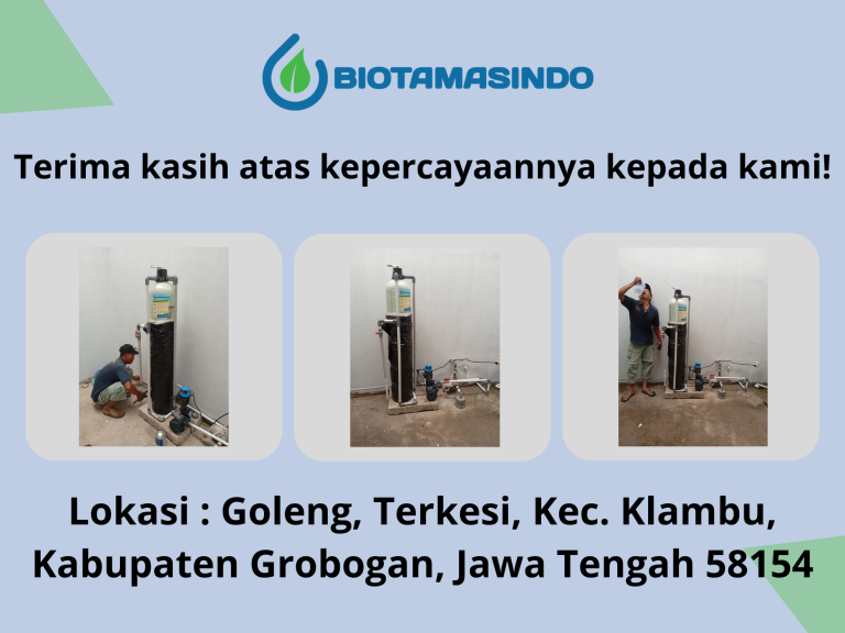 Filter Air Sumur Bor Terkesih Grobogan