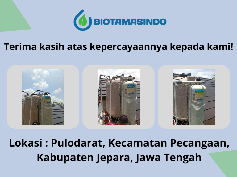 Kontraktor Penjernih Air Sumur Pulodarat Jepara Jawa Tengah