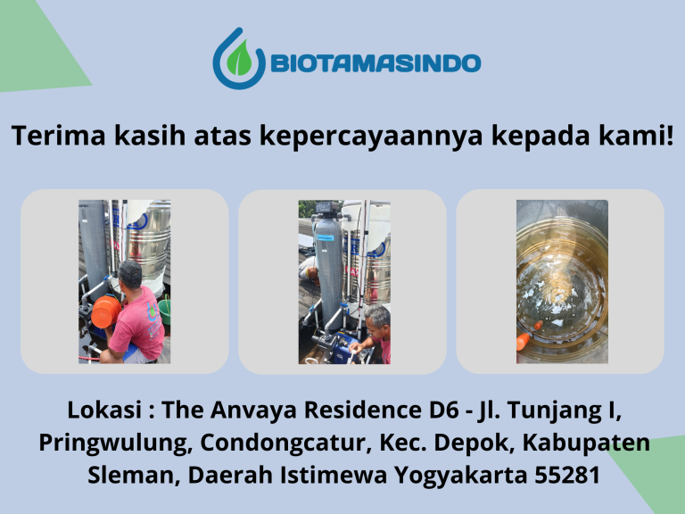 Filter Air Rumah Tangga Berlokasi di Seturan