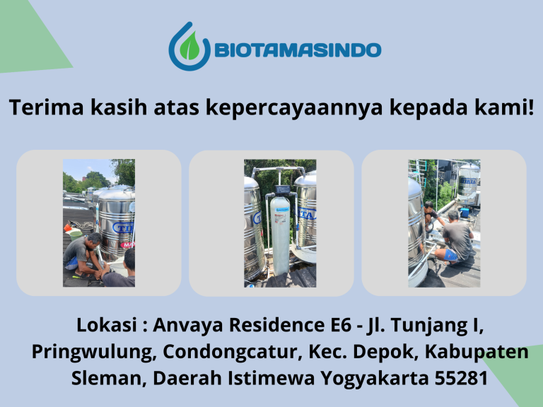 Penjernih Air Sumur - Bergaransi Air Bersih 1 Tahun