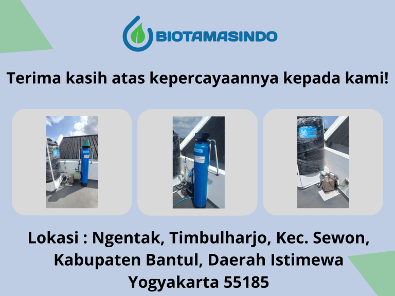 Filter Air Otomatis Rumah Tangga - Sewon Bantul Jogja