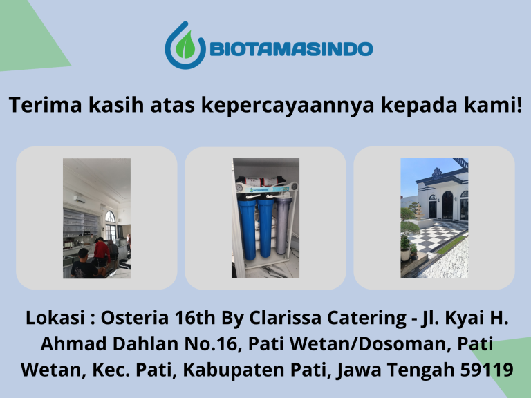 Mesin Air Minum RO Cafe dan Rumah Tangga Pati Jawa Tengah