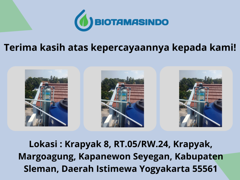 Filter air sumur bor margoagung seyegan - Bergaransi air bersih
