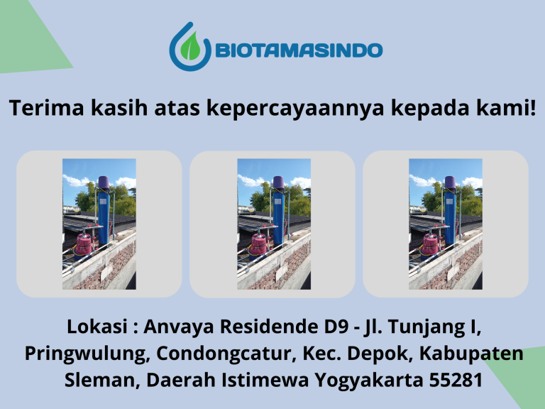 Filter Air Sumur Kuning Automatic - Anvaya Residence jogja