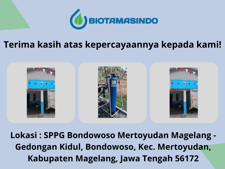 Pemasangan Filter Air Bersih untuk Kebutuhan Dapur MBG