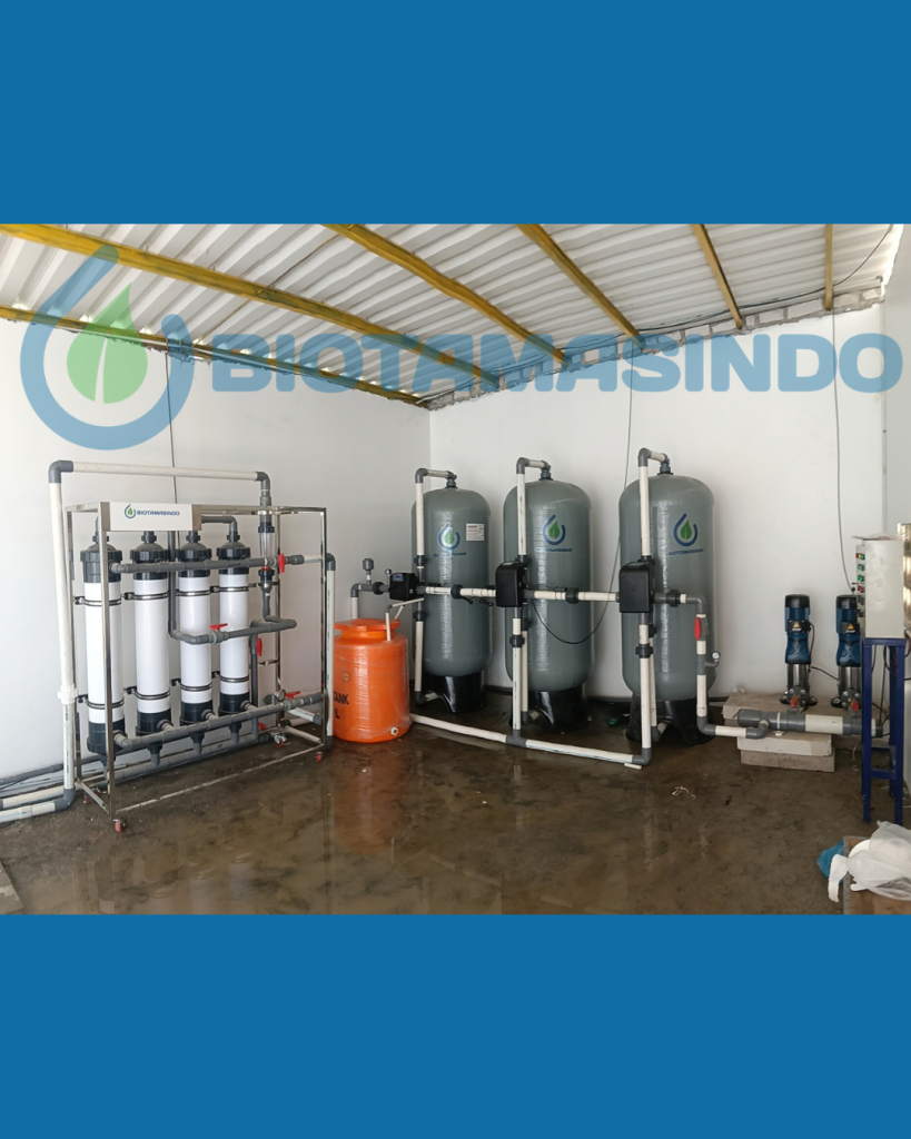 Water Treatment Plant 300 m³/Day Grobogan