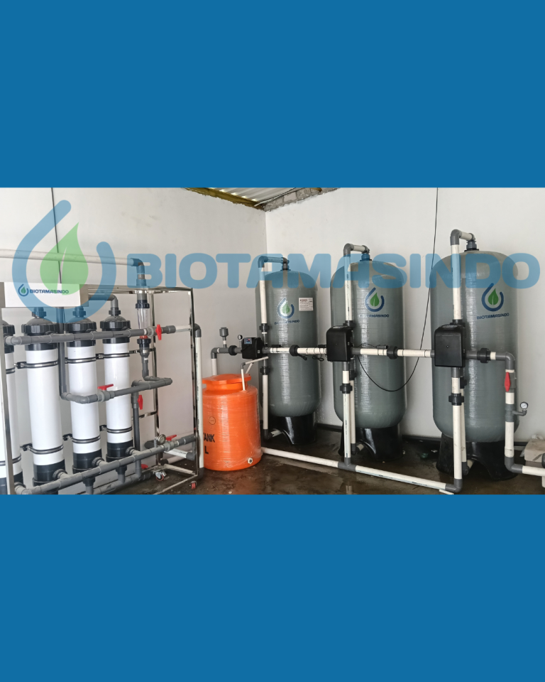Water Treatment Plant 300 m³/Day Grobogan