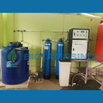 Pemasangan Mesin Air Minum di Pondok Tahfidz Modern Al Aqsho