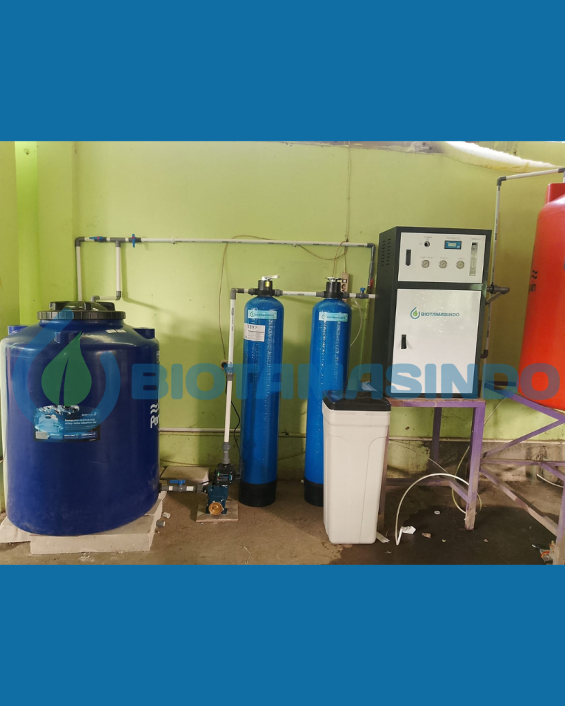 Pemasangan Mesin Air Minum di Pondok Tahfidz Modern Al Aqsho