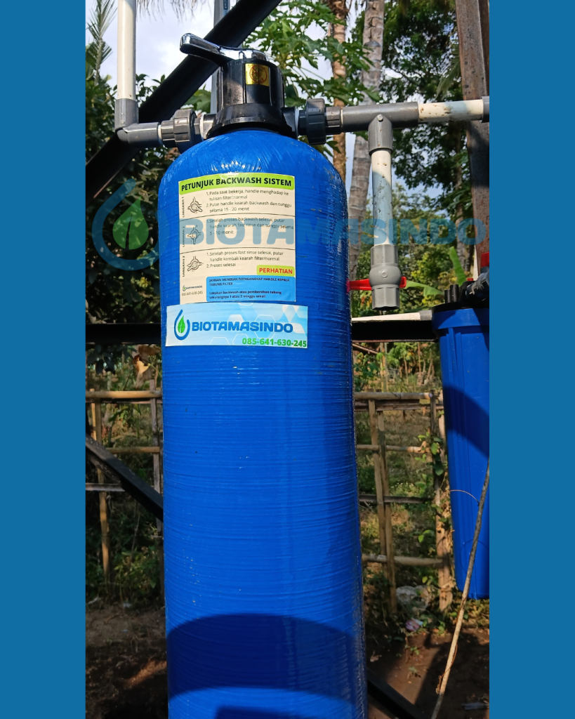 Pemasangan Filter Air Dapur MBG SPPG Kebonrejo Magelang