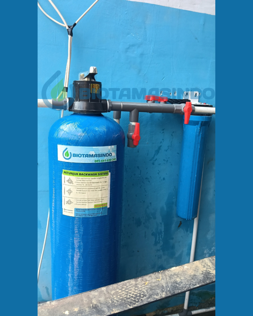 Pemasangan Filter Air MBG Senopati Magelang Selatan
