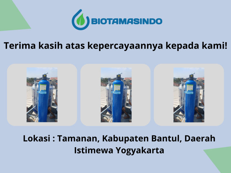 Filter Air Rumah Tangga Bantul untuk Air Bau Comberan