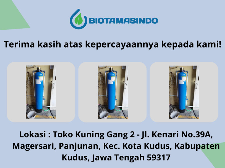 Jasa Filter Air Kudus untuk Rumah Tangga | BIOTAMASINDO